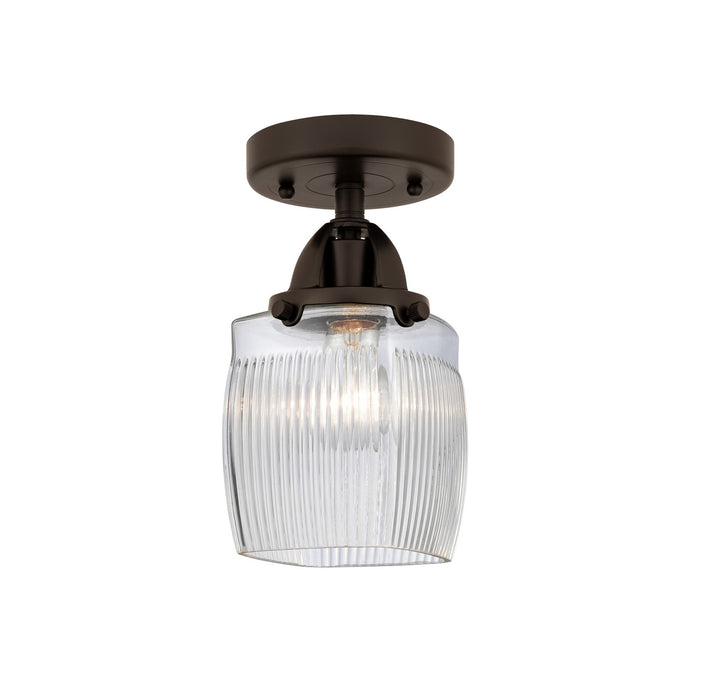 Innovations 288-1C-OB-G302-LED LED Semi-Flush Mount, Oil Rubbed Bronze