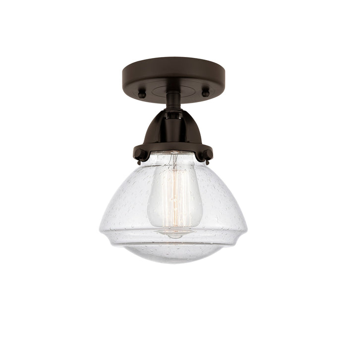 Innovations 288-1C-OB-G324-LED LED Semi-Flush Mount, Oil Rubbed Bronze