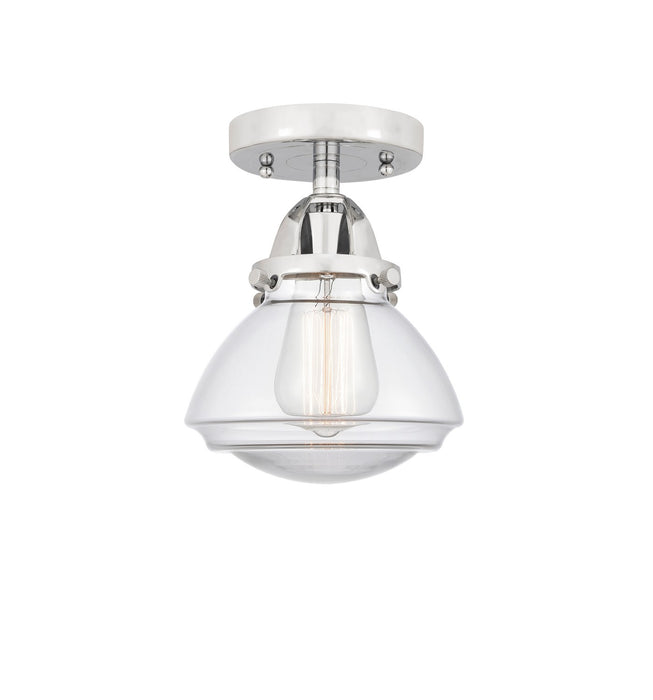 Innovations 288-1C-PC-G322 One Light Semi-Flush Mount, Polished Chrome