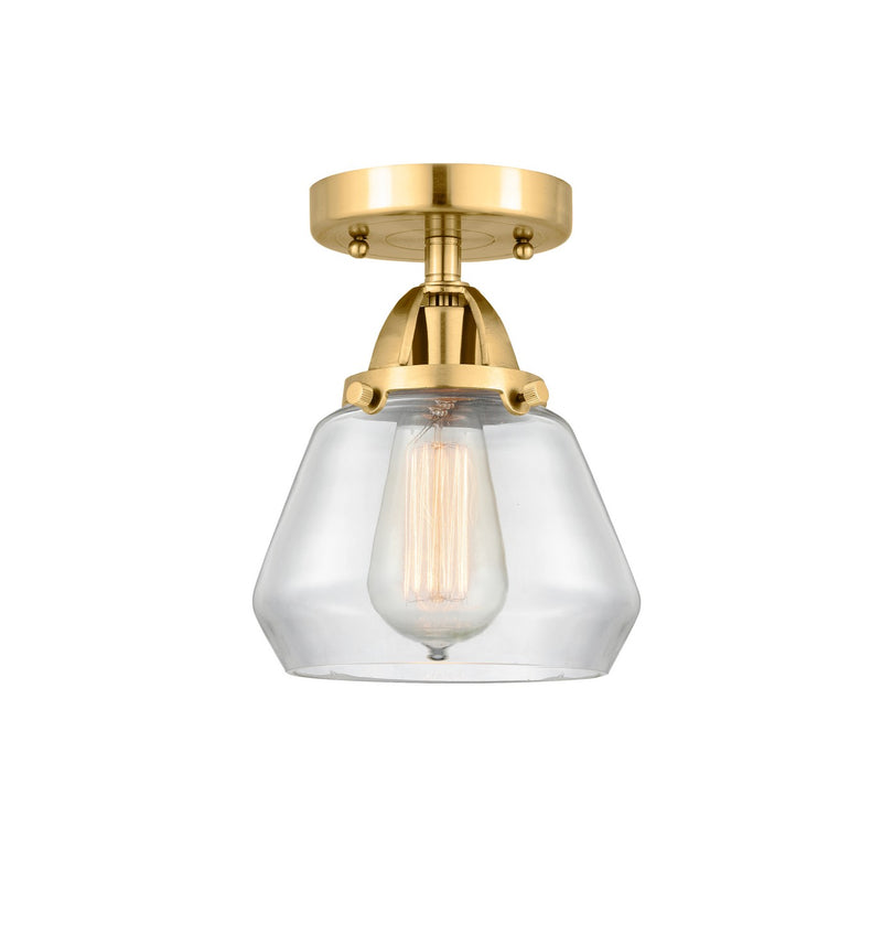 Innovations 288-1C-SG-G172 One Light Semi-Flush Mount, Satin Gold