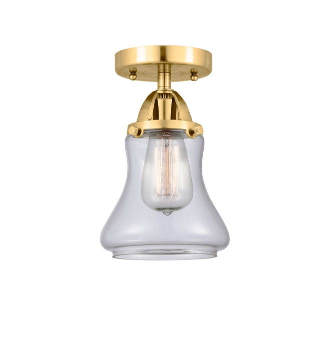 Innovations 288-1C-SG-G192 One Light Semi-Flush Mount, Satin Gold