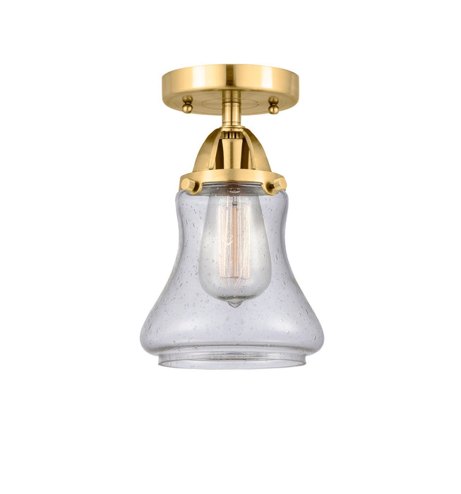 Innovations 288-1C-SG-G194 One Light Semi-Flush Mount, Satin Gold