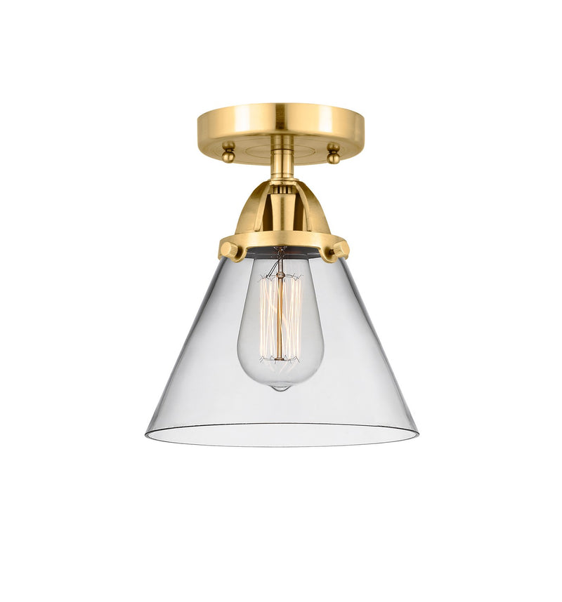 Innovations 288-1C-SG-G42-LED LED Semi-Flush Mount, Satin Gold