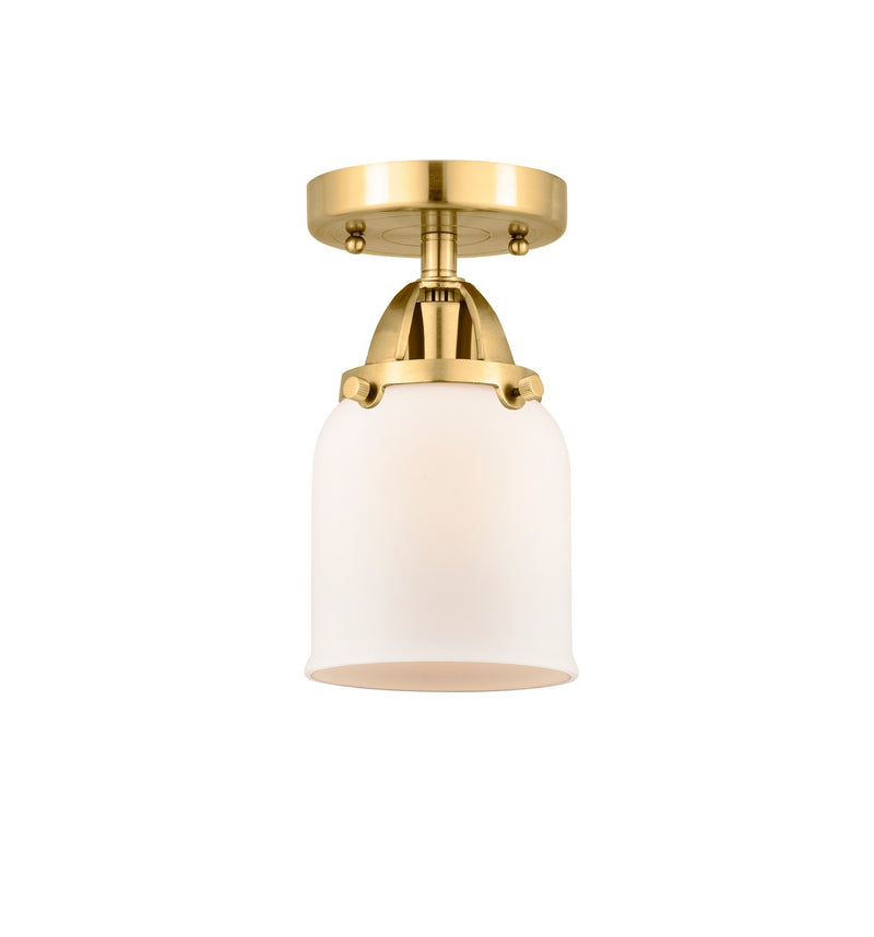 Innovations 288-1C-SG-G51-LED LED Semi-Flush Mount, Satin Gold