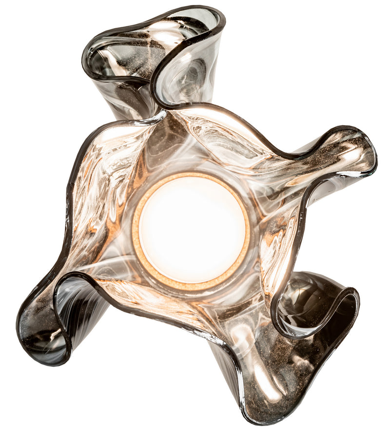Meyda Tiffany 72459 One Light Mini Pendant, Brushed Nickel