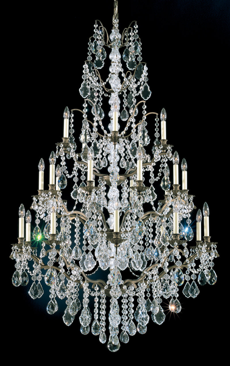 Schonbek 5782-76H 25 Light Chandelier, Heirloom Bronze