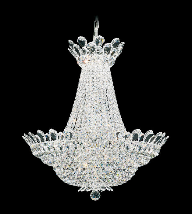 Schonbek 5872R 39 Light Pendant, Polished Stainless Steel