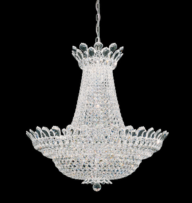 Schonbek 5873H 53 Light Chandelier, Polished Stainless Steel
