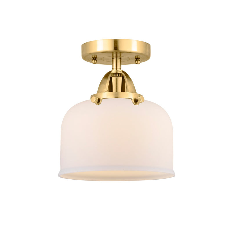 Innovations 288-1C-SG-G71 One Light Semi-Flush Mount, Satin Gold