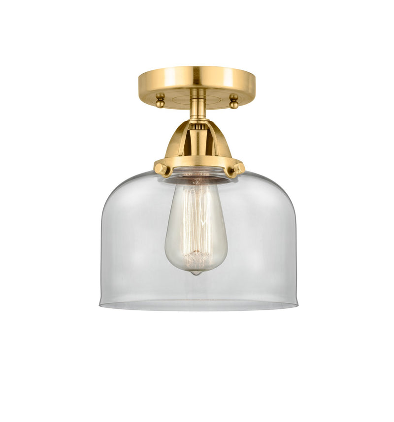 Innovations 288-1C-SG-G72 One Light Semi-Flush Mount, Satin Gold