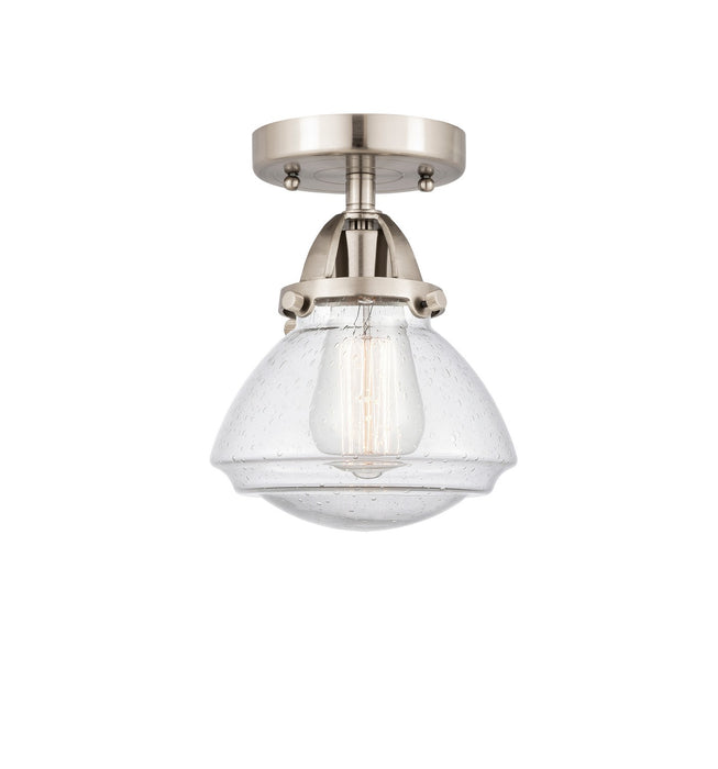Innovations 288-1C-SN-G324-LED LED Semi-Flush Mount, Brushed Satin Nickel