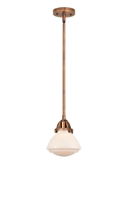 Innovations 288-1S-AC-G321-LED LED Mini Pendant, Antique Copper