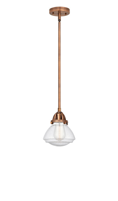 Innovations 288-1S-AC-G324-LED LED Mini Pendant, Antique Copper