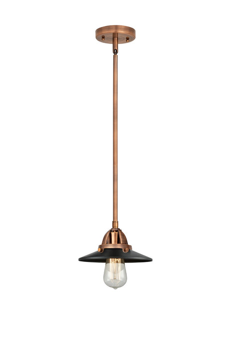 Innovations 288-1S-AC-M6-BK-LED LED Mini Pendant, Antique Copper