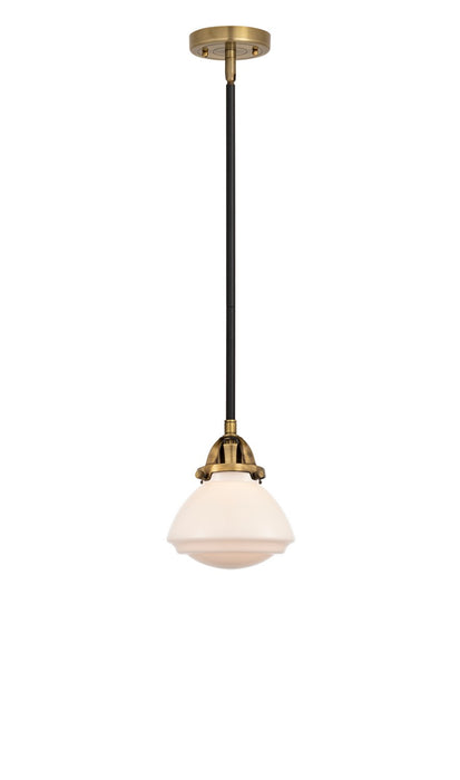 Innovations 288-1S-BAB-G321 One Light Mini Pendant, Black Antique Brass