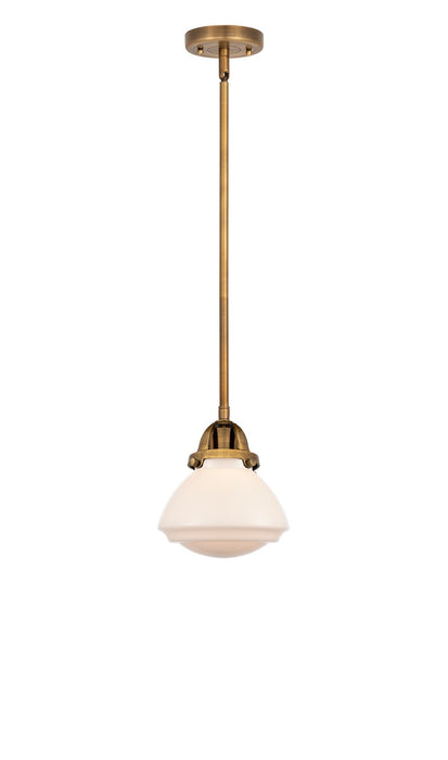 Innovations 288-1S-BB-G321 One Light Mini Pendant, Brushed Brass