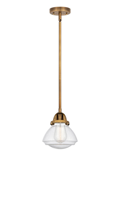 Innovations 288-1S-BB-G324 One Light Mini Pendant, Brushed Brass