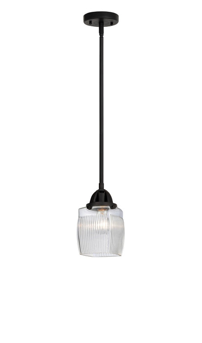 Innovations 288-1S-BK-G302 One Light Mini Pendant, Matte Black