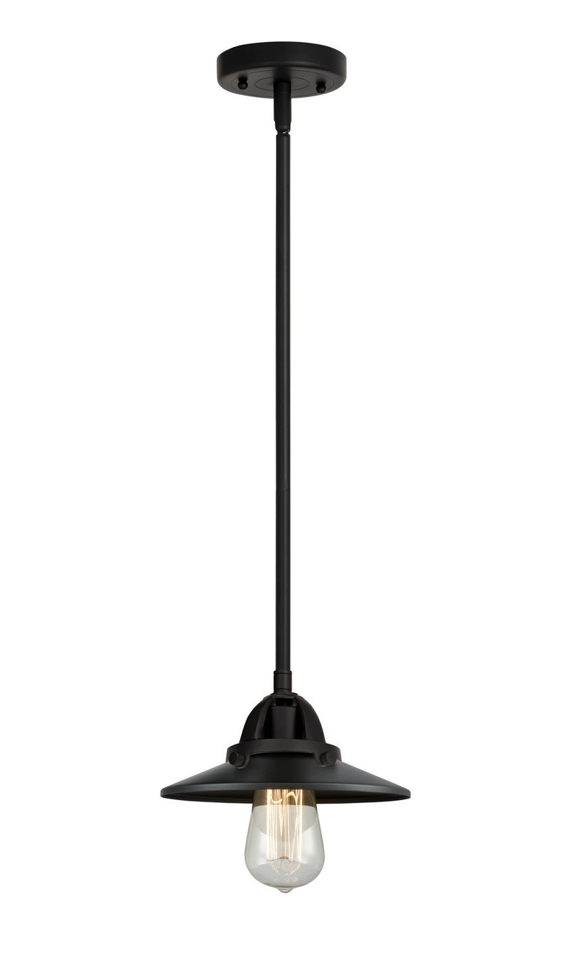 Innovations 288-1S-BK-M6-BK One Light Mini Pendant, Matte Black