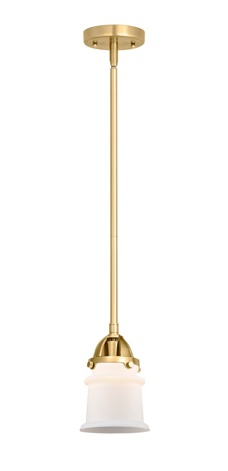 Innovations 288-1S-SG-G181S One Light Mini Pendant, Satin Gold