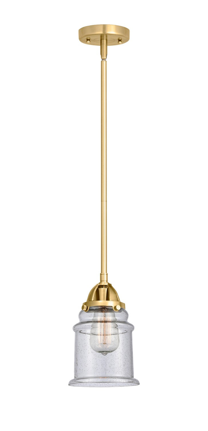 Innovations 288-1S-SG-G184-LED LED Mini Pendant, Satin Gold