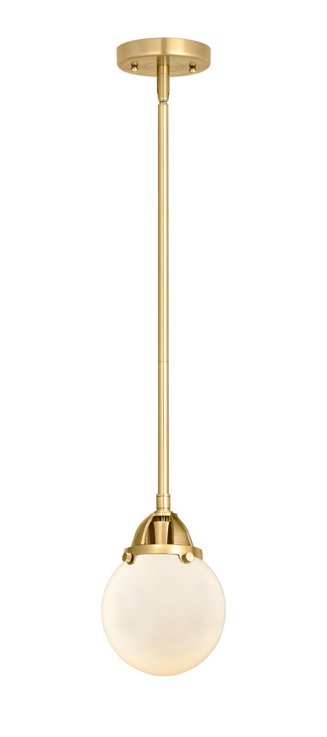 Innovations 288-1S-SG-G201-6 One Light Mini Pendant, Satin Gold