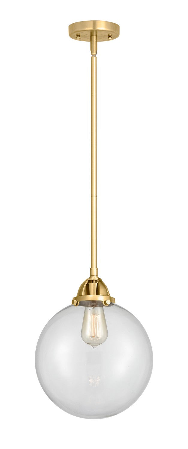 Innovations 288-1S-SG-G202-10 One Light Mini Pendant, Satin Gold