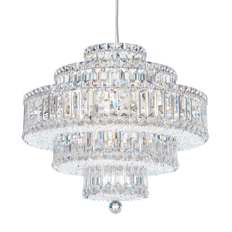 Schonbek 6673O 22 Light Pendant, Polished Stainless Steel