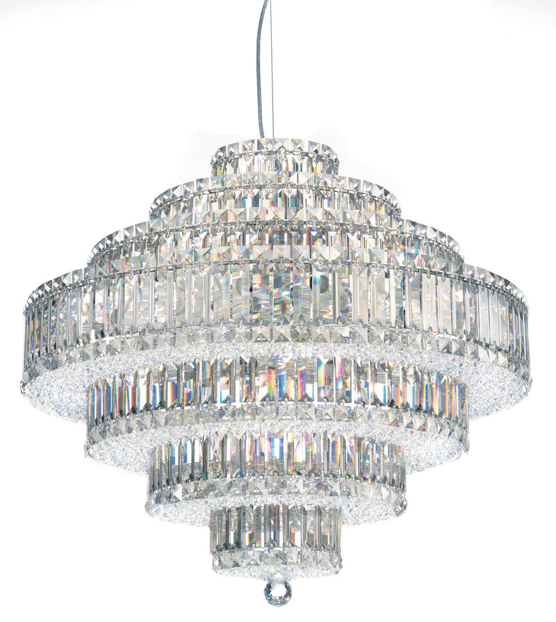 Schonbek 6677O 31 Light Pendant, Polished Stainless Steel