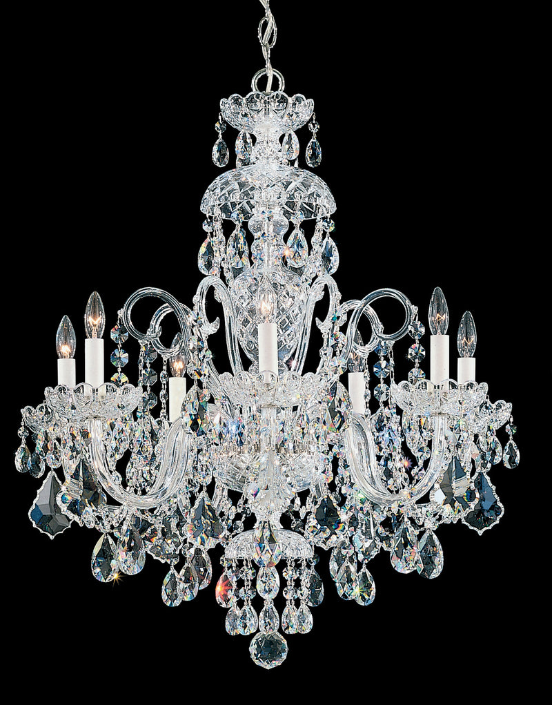 Schonbek 6811-211H Seven Light Chandelier, Aurelia