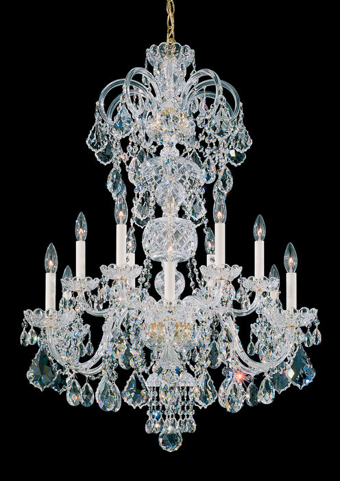 Schonbek 6813-211H 12 Light Chandelier, Aurelia