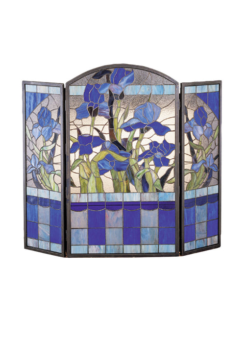 Meyda Tiffany 27236 Fireplace Screen, Verdigris