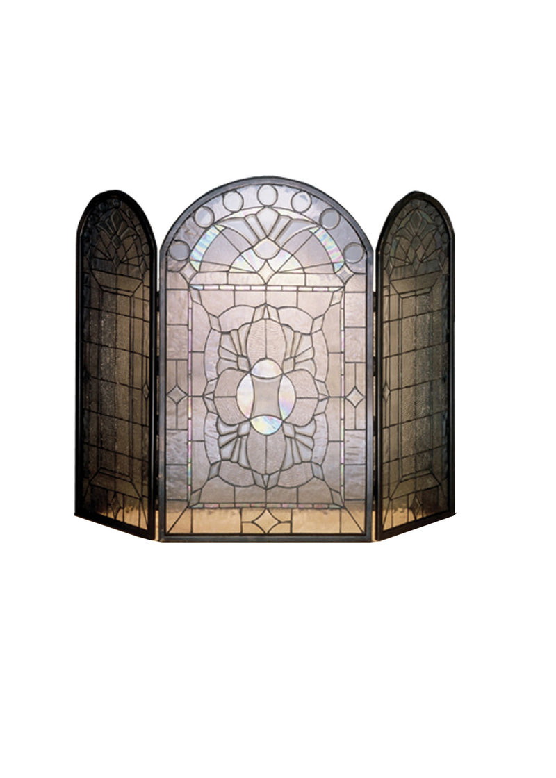 Meyda Tiffany 48104 Fireplace Screen, Zac Bevels
