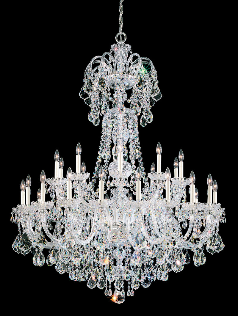 Schonbek 6816-211H 35 Light Chandelier, Aurelia