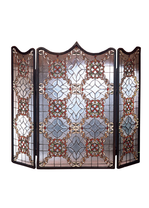 Meyda Tiffany 48092 Fireplace Screen, Antique Copper