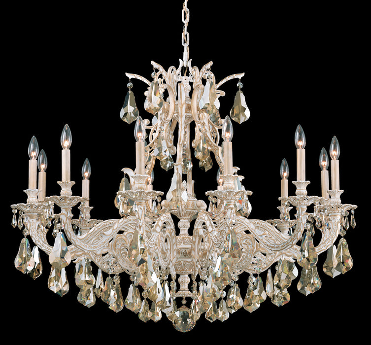 Schonbek 6952-76H 12 Light Chandelier, Heirloom Bronze