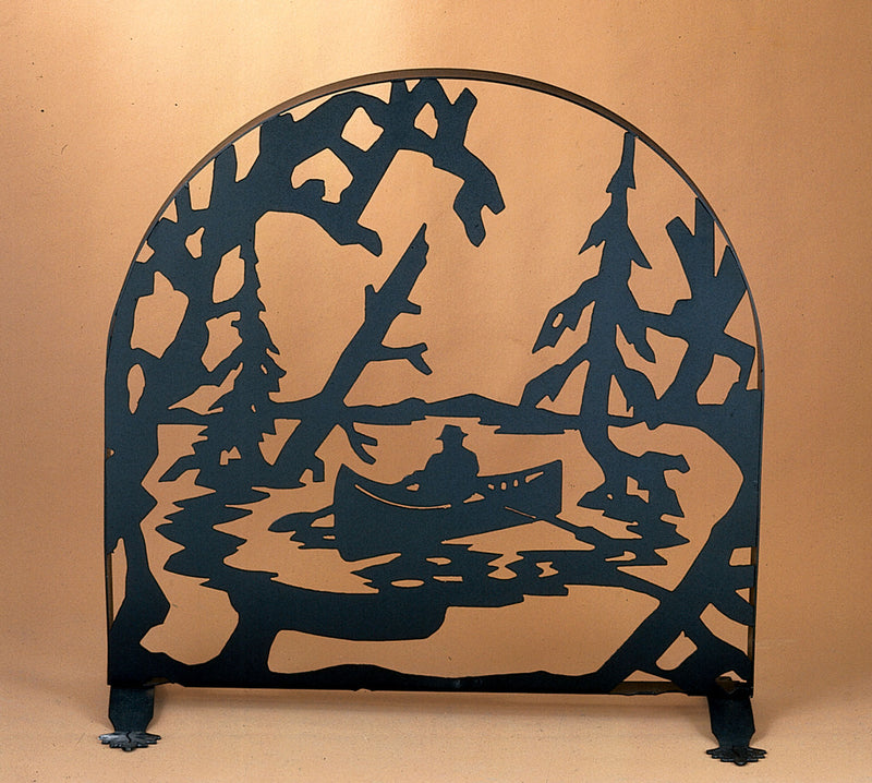 Meyda Tiffany 22387 Fireplace Screen, Black
