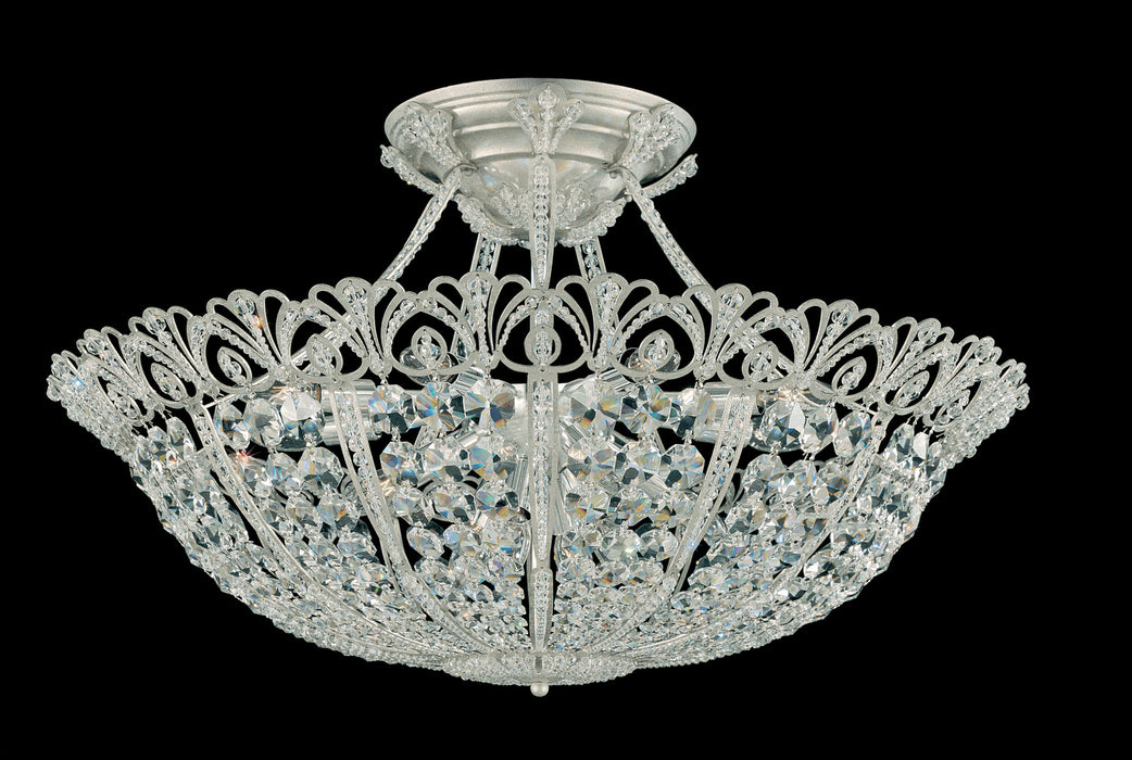 Schonbek 9845-26R 17 Light Semi-Flush Mount, French Gold