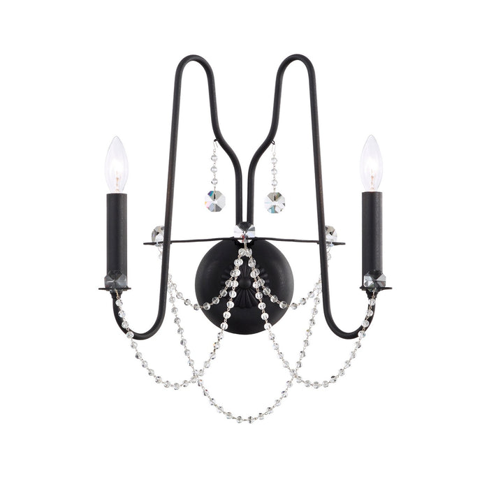 Schonbek AR1002N-06O Two Light Wall Sconce, White