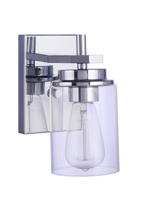 Craftmade 17405CH1 One Light Wall Sconce, Chrome