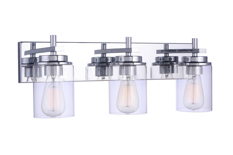Craftmade 17423CH3 Three Light Vanity, Chrome