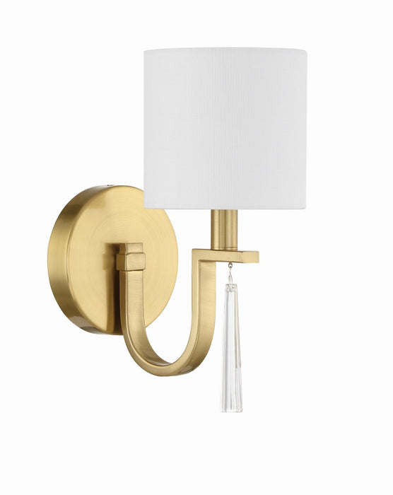 Craftmade 58261-SB One Light Wall Sconce, Satin Brass