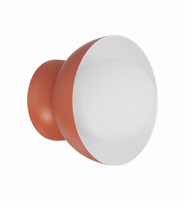 Craftmade 59161-BCY One Light Wall Sconce, Baked Clay