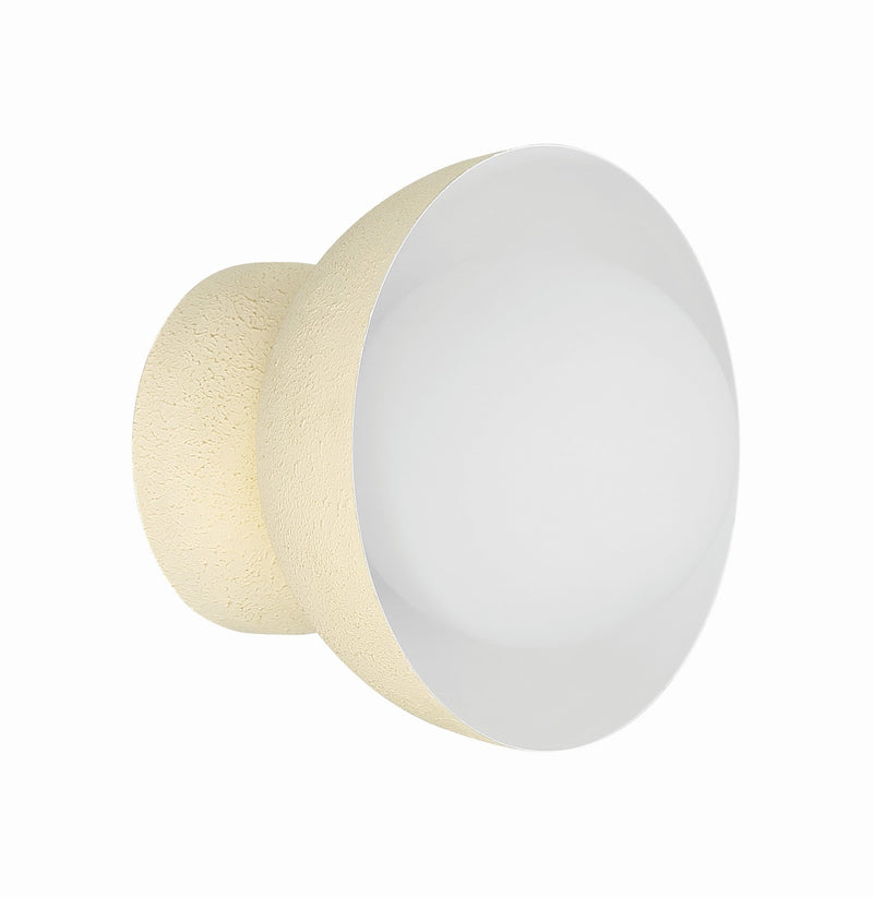 Craftmade 59161-CW One Light Wall Sconce, Cottage White