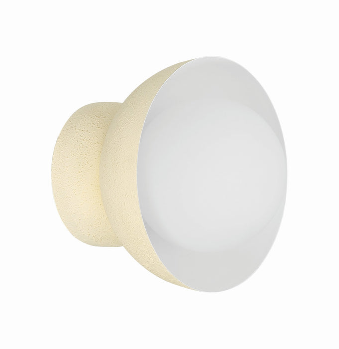 Craftmade 59161-CW One Light Wall Sconce, Cottage White