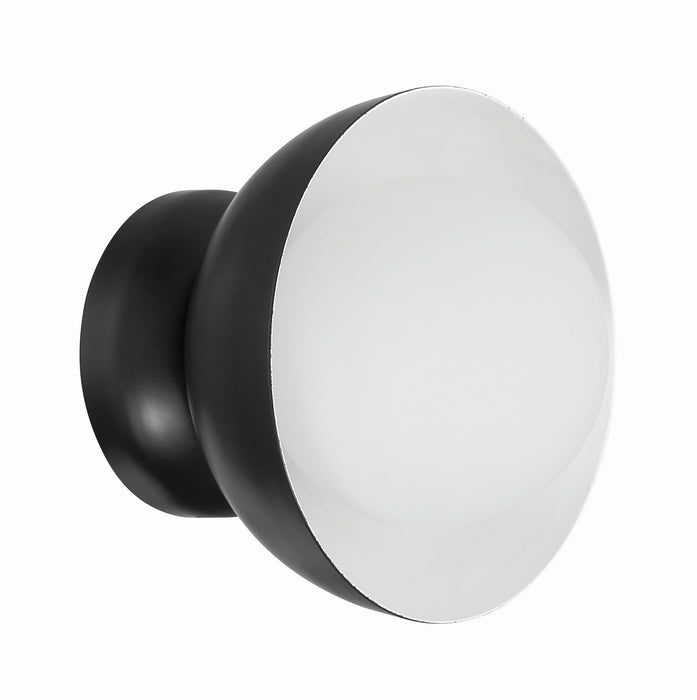 Craftmade 59161-FB One Light Wall Sconce, Flat Black