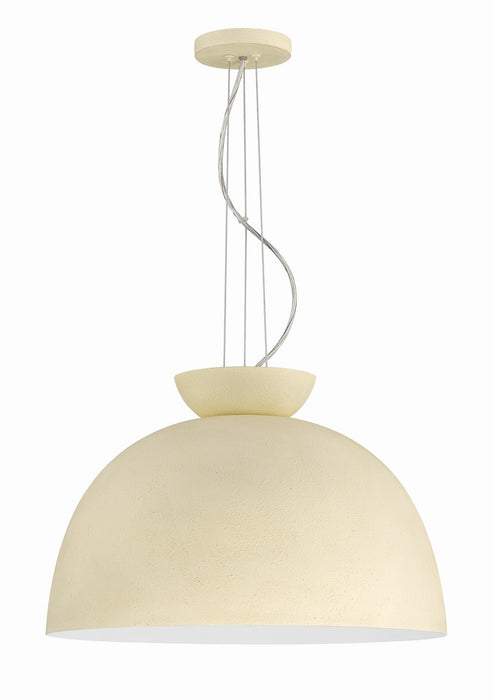 Craftmade 59192-CW One Light Pendant, Cottage White