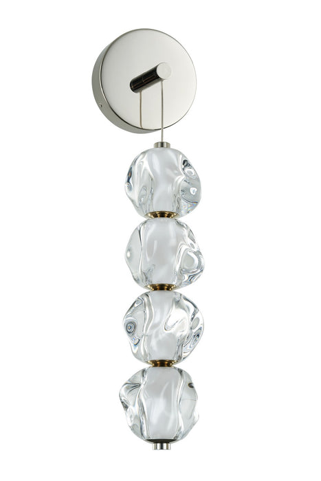 Craftmade 59460-PLN-LED LED Wall Sconce, Polished Nickel