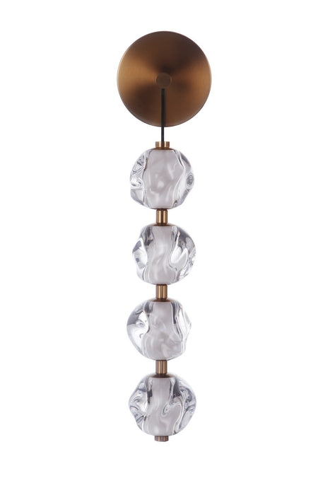 Craftmade 59460-SB-LED LED Wall Sconce, Satin Brass