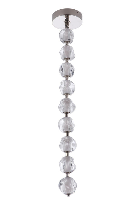 Craftmade 59492-PLN-LED LED Pendant, Polished Nickel
